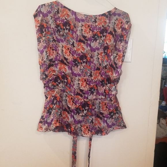 Chole silk blouse size T 40/ 8 - Picture 6 of 7